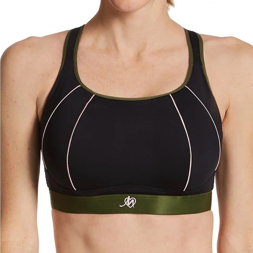 POUR MOI Black/Pink/Khaki set of 2 bras
Energy Cross Back Sports Bra NWT 36 B